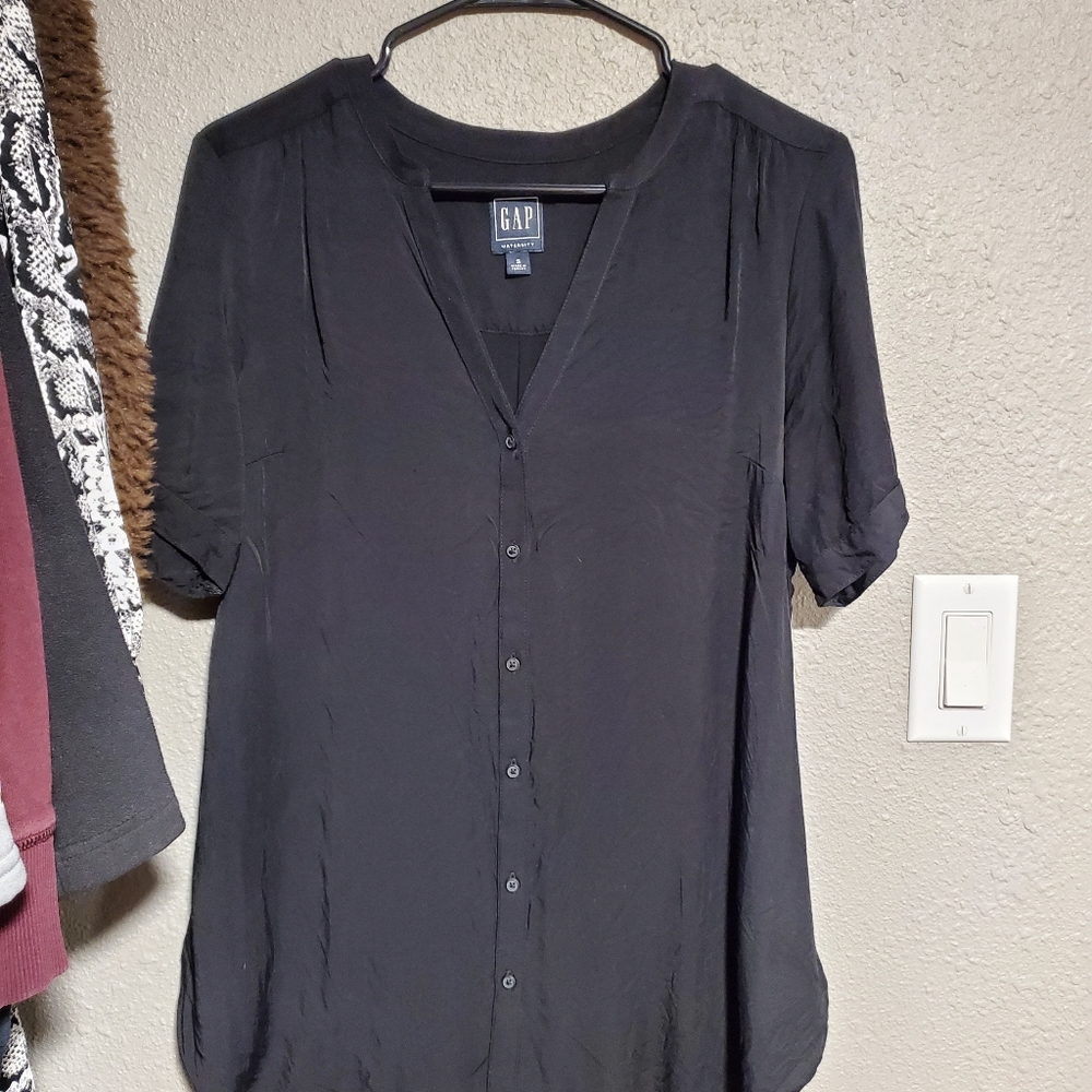 Gap Maternity Button Front Shirt - image 1